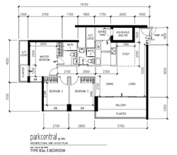 Blk 588A Park Central @ Amk (Ang Mo Kio), HDB 5 Rooms #213036331